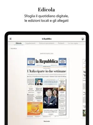 la Repubblica+ android App screenshot 0