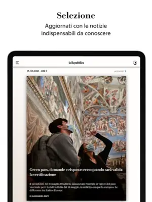 la Repubblica+ android App screenshot 1