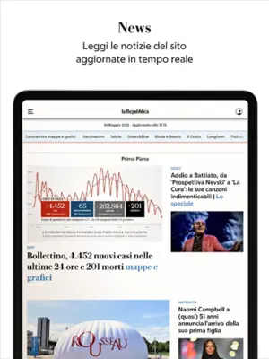 la Repubblica+ android App screenshot 3